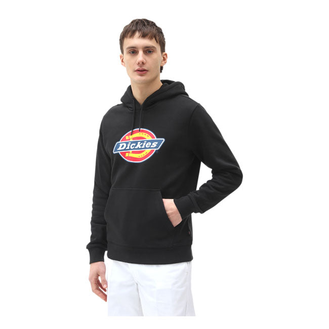 Dickies Icon Logo Hoodie, Black Hoodie & Sweatshirt Dickies