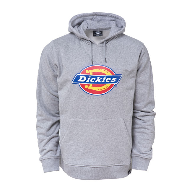 Icon Logo Hoodie, Grey Melange Hoodie Dickies