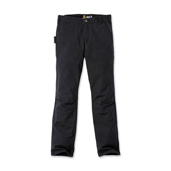 Carhartt Work Pants Stretch Duck Double Front, Black Casual Pants & Shorts Carhartt W30/L32