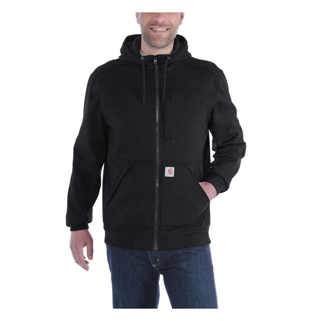 Carhartt Wind Fighter Zip Hoodie, Black Hoodie & Sweatshirt Carhartt