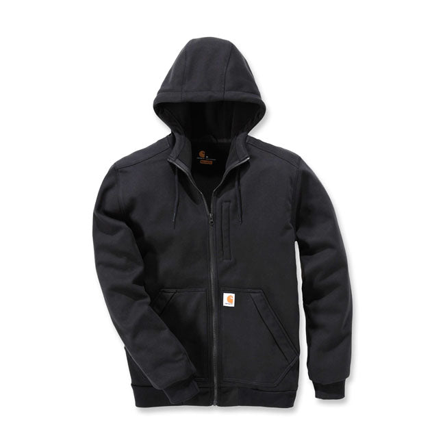 Carhartt Wind Fighter Zip Hoodie, Black Hoodie & Sweatshirt Carhartt S