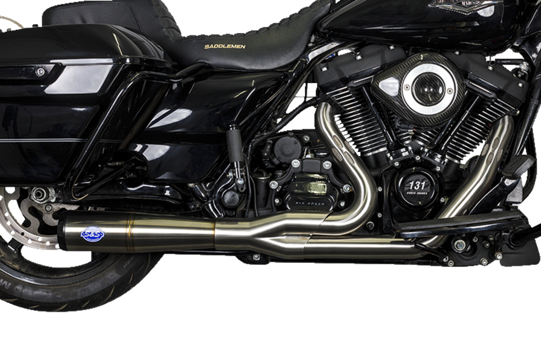 Diamondback 2-1 Exhaust System - 17+ Touring Full Exhaust System S&S Cycle