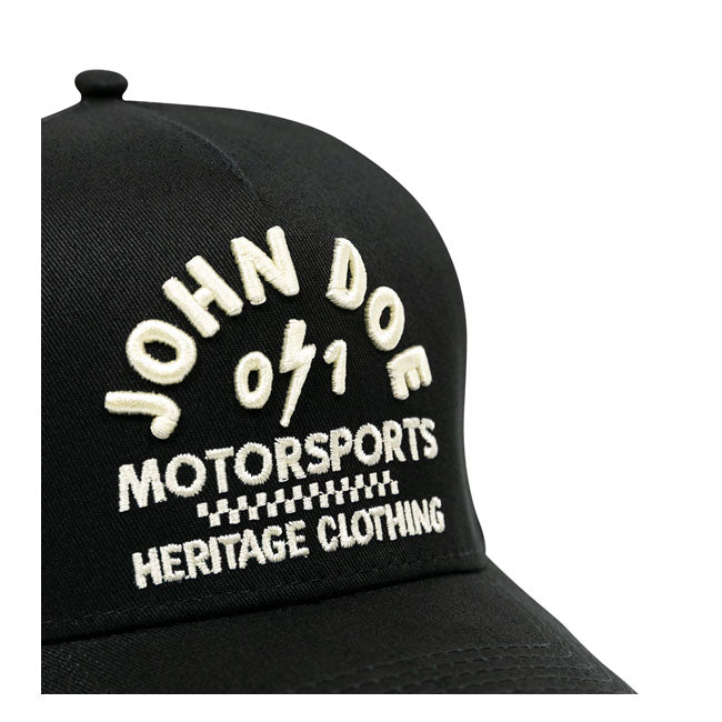 John Doe Black /White cap CAPS John Doe
