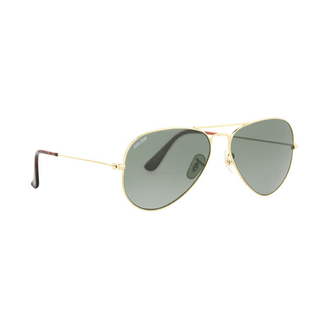 John Doe Aviator sunglasses shiny gold Riding Eyewear John Doe