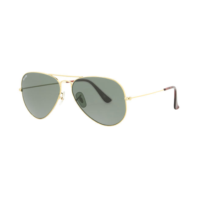 John Doe Aviator sunglasses shiny gold Riding Eyewear John Doe