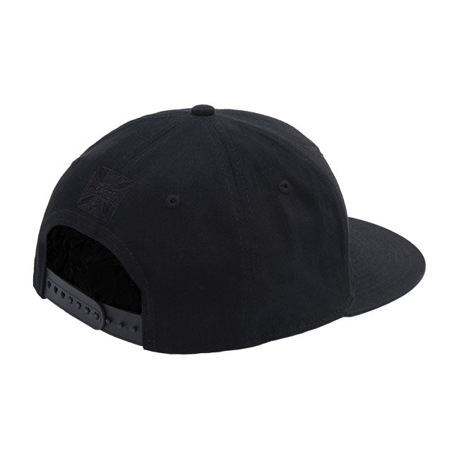 "Og Classic" Snapback - Black & Black Snapback West Coast Choppers
