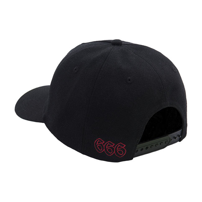 "Og Classic" Baseball Cap - Black & Red Baseball Cap West Coast Choppers