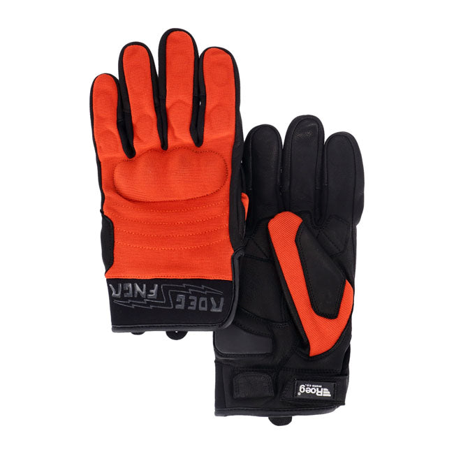 Roeg Fngr Textile Gloves Orange Gloves Roeg