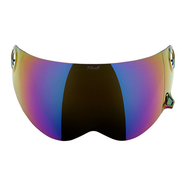 Lane Splitter Gen 2 Shield HELMET VISOR Biltwell Inc. Rainbow Mirror