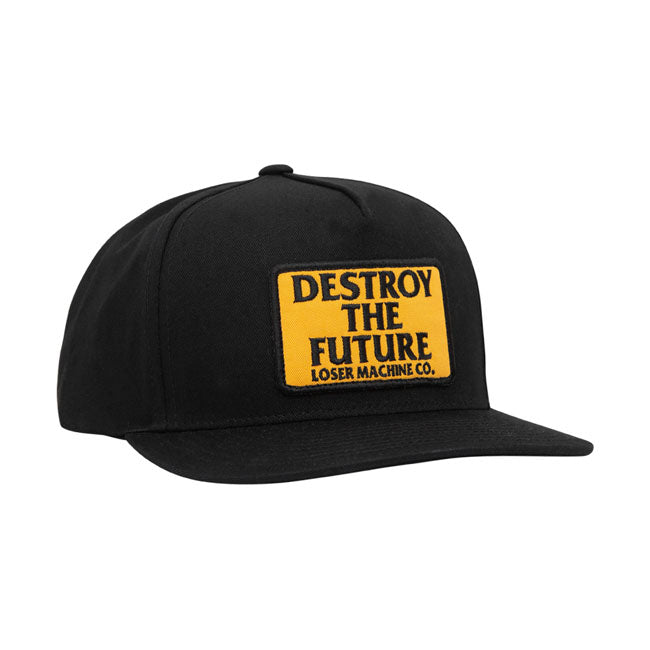 Loser Machine Dtf Snapback Cap Black Caps Loser Machine Company