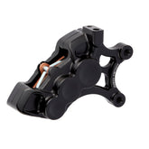6-Piston Differential Bore Brake Calipers - 14" Brake Calipers Arlen Ness Black Left