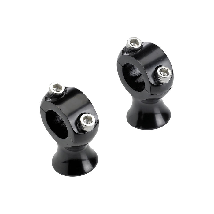 Slimline Risers 1" Risers Biltwell Inc. Black