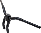 Kage Fighter Pull Back T-Bar Handlebar LA Choppers Black 9"