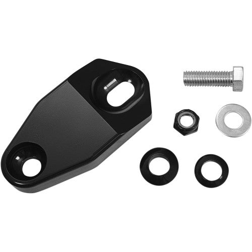 Headlight Extension Block - 91-05 FXD & FXDL & FXDX Headlight Bracket Memphis Shades Black