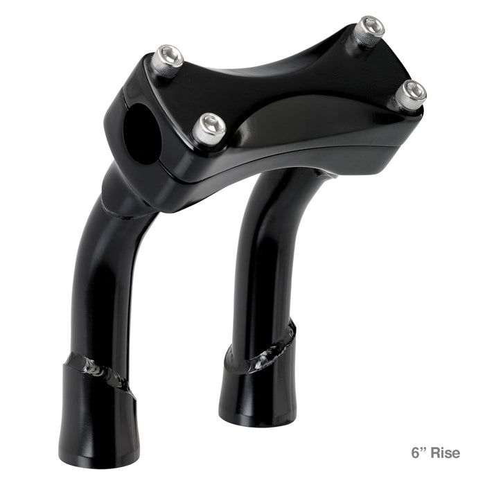 Murdock Pullback Risers Risers Biltwell Inc. Black 6"