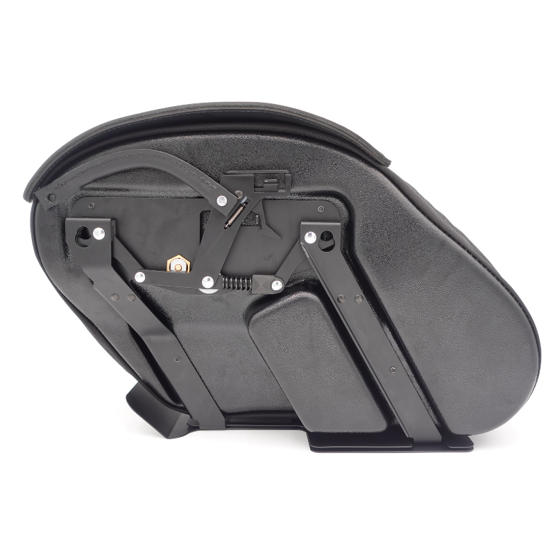 Retro Series V4 Saddlebags, Leather- FXR Saddlebags Leather Pros