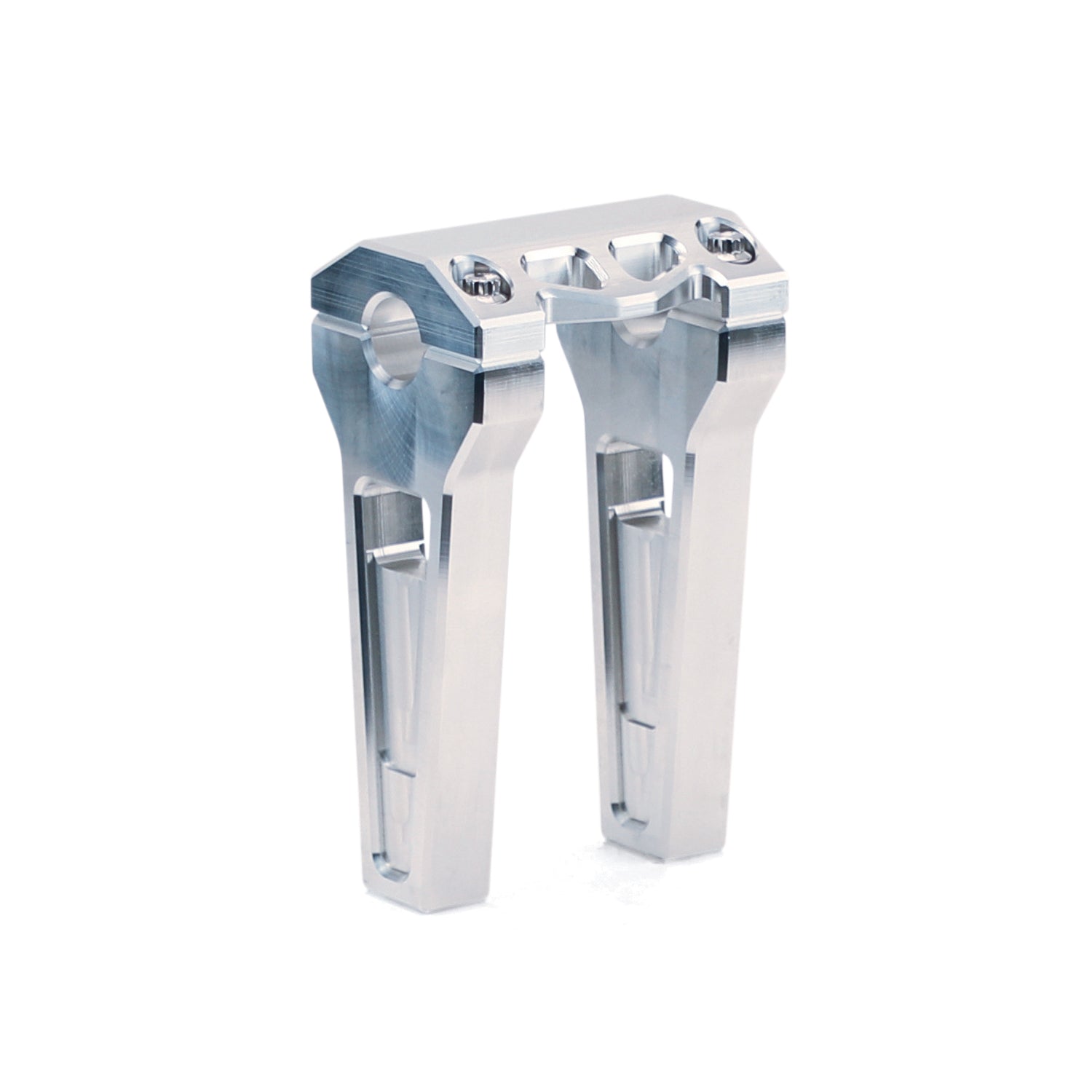 Performance Risers Straight Risers LA Choppers Raw 6" 1"