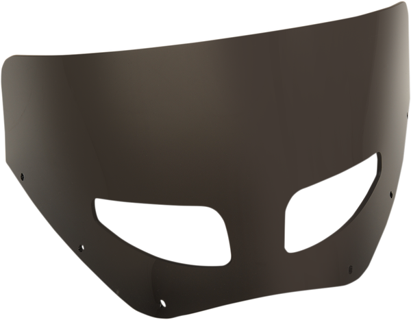Road Warrior Vented Windshields Windshield Memphis Shades 9" Dark Black Smoke