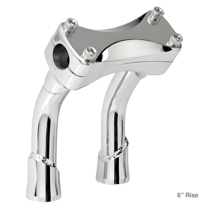 Murdock Pullback Risers Risers Biltwell Inc. Chrome 6"