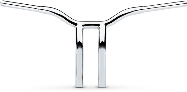 1-Piece Kage Fighter T-Bar With Pullback Handlebar LA Choppers Chrome 12"