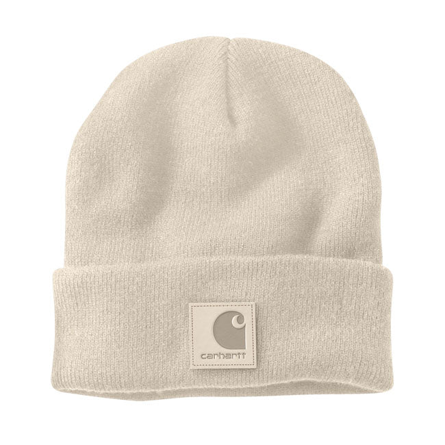 Carhartt Black Label Watch Beanie, Oat Milk Beanie Carhartt