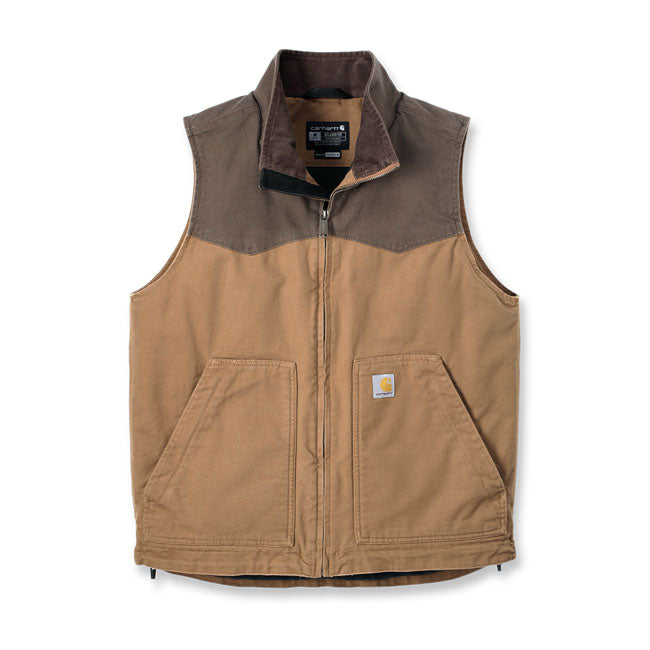 Carhartt Montana Duck Vest Carhartt, Brown Vests Carhartt S