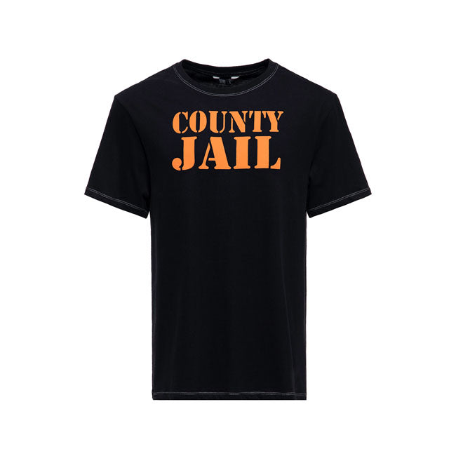 King Kerosin County Jail T Shirt Black T-Shirt King Kerosin