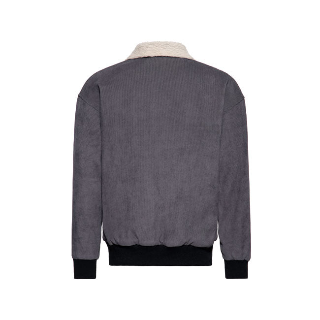 Veste en velours côtelé King Kerosin Kk Steel Grey Vestes Homme King Kerosin