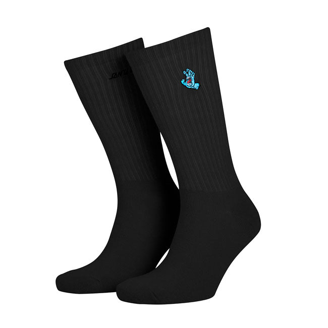 Santa Cruz Screaming Mini Hand socks black Socks Santa Cruz