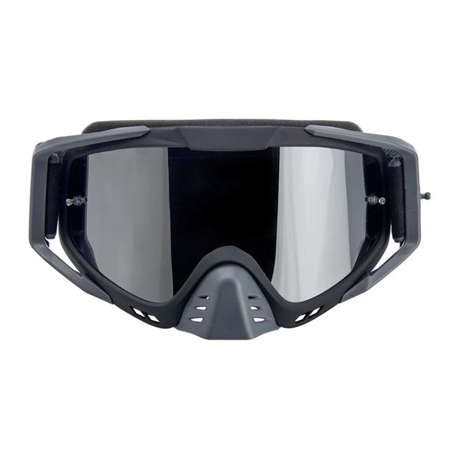 Biltwell Ridgeline goggles script grey Riding Eyewear Biltwell