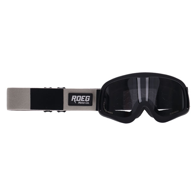 Lunettes Roeg Peruna Stripe Goggle Black/Light Gray Roeg