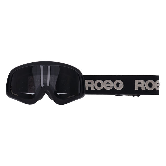 Roeg Peruna Logo Goggle Black Eyewear Roeg