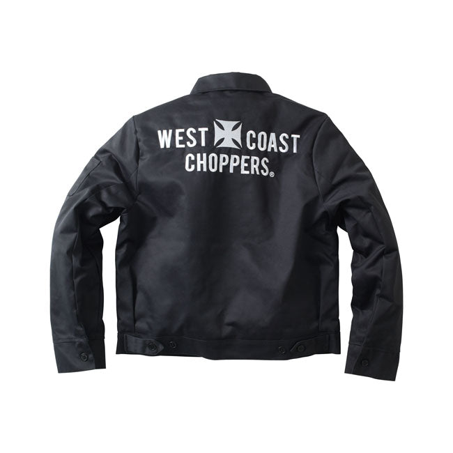 "Block" Lined Workjacket - Black Jacket West Coast Choppers