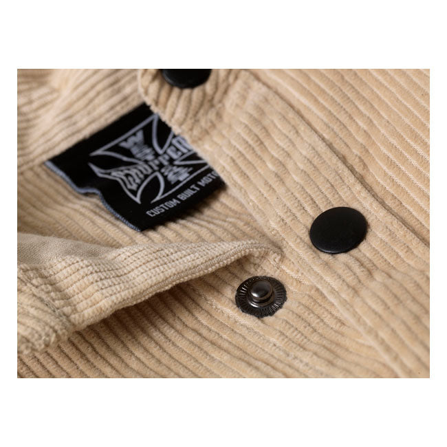 "Hill Country" Cord Shirt - Sand Shirt West Coast Choppers