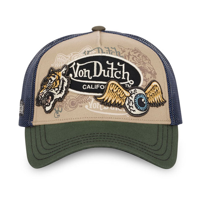 Von Dutch Patches 07 cap olive/navy CAPS Von Dutch