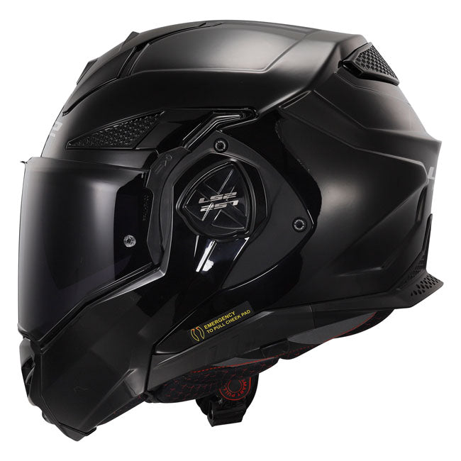 LS2 Advant X Solid helmet gloss black HELMETS Ls2