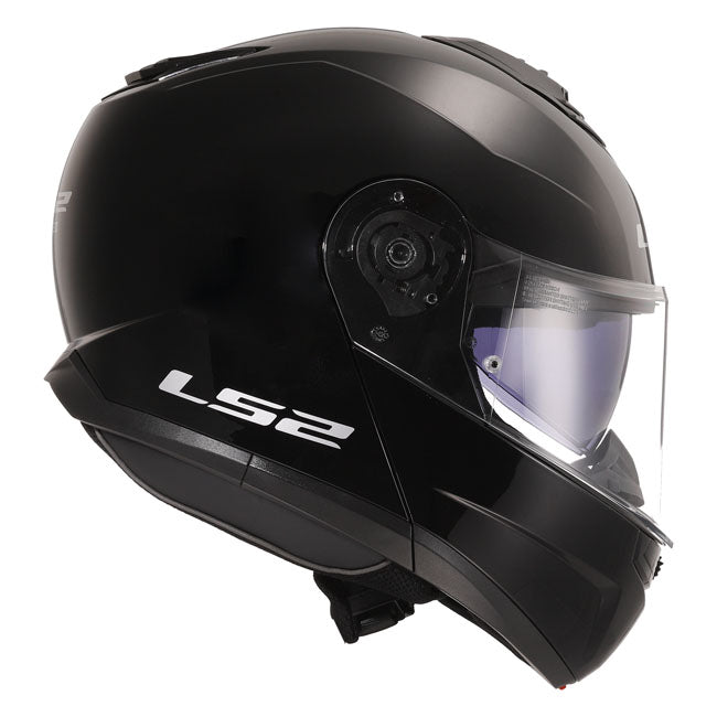 LS2 Strobe II helmet gloss black HELMETS Ls2