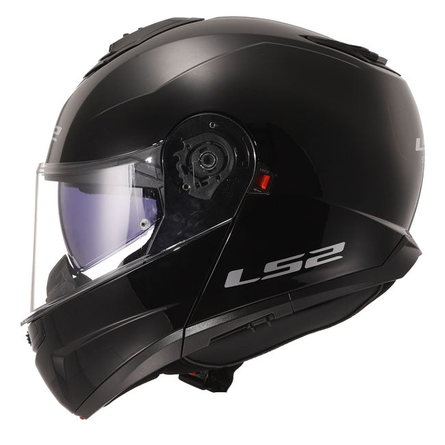 LS2 Strobe II helmet gloss black HELMETS Ls2