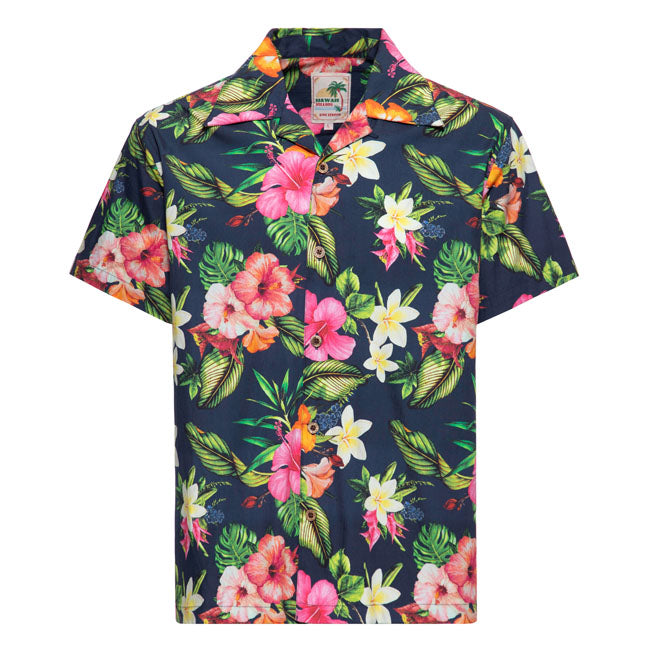 King Kerosin Tropcial Flowers Hawaii Shirt Shirt King Kerosin