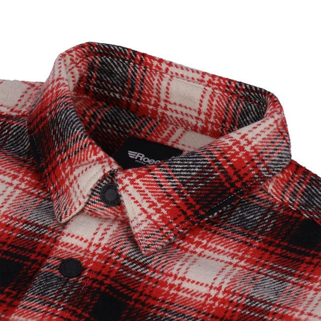 Roeg Blaze Flannel Shirt Red Shirt Roeg