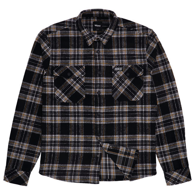 Roeg Blaze Flannel Shirt Gray Shirt Roeg