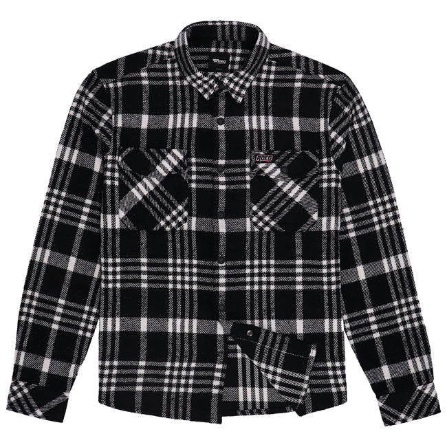 Roeg Blaze Flannel Shirt Black Shirt Roeg