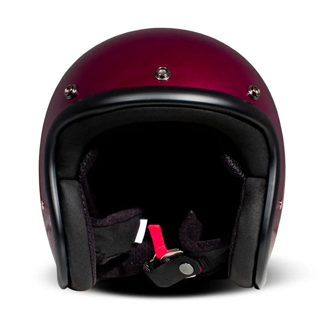 Dmd Retro Helmet, Purple Open Face Helmet Dmd