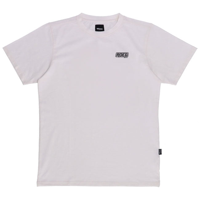 Roeg Kane Plain T Shirt White T-Shirt Roeg