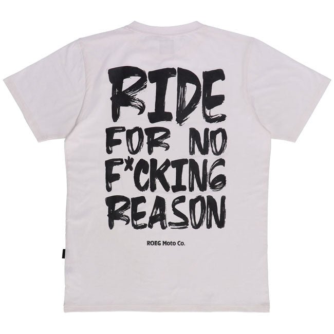 Roeg Kane Plain T Shirt White T-Shirt Roeg