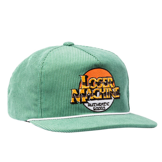 Loser Machine Sunset cap green CAPS Loser Machine Company