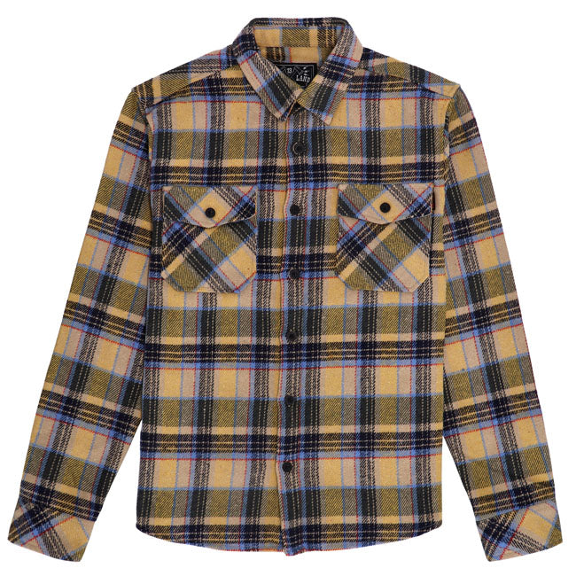13 1/2 Steel flannel yellow Shirt 13 And A Half Company