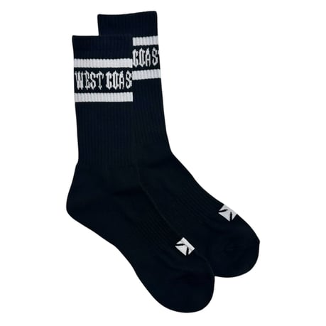 WCC OG Crew Socks, Black Socks West Coast Choppers