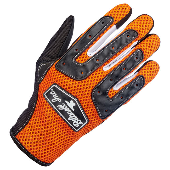 Biltwell Anza gloves orange/black GLOVES Biltwell