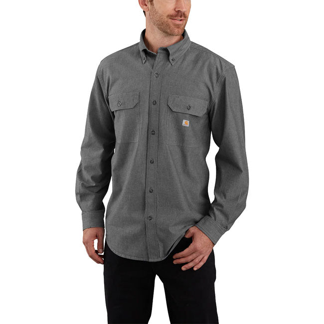 Carhartt Loose Chambray shirt black chambray Shirt Carhartt